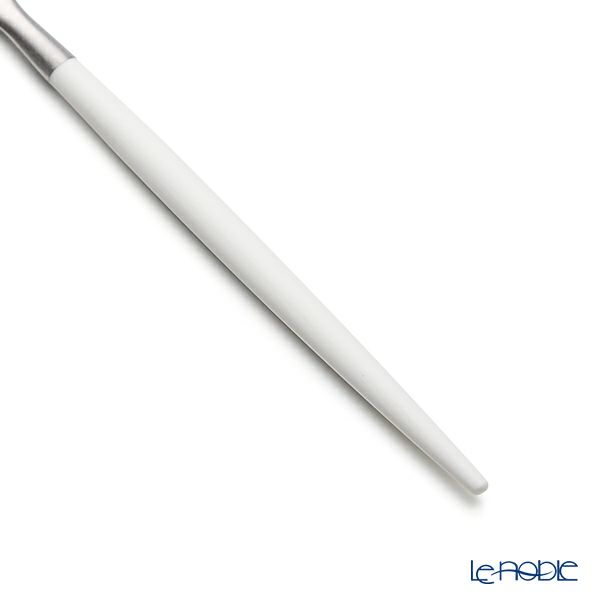 クチポール ゴア GOA ホワイト／シルバー フルーツフォーク 11.5cm マット仕上げ