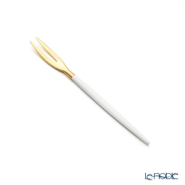 クチポール ゴア GOA ホワイト／ゴールド ジャパニーズフォーク 12cm マット仕上げ