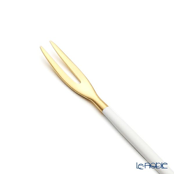 クチポール ゴア GOA ホワイト／ゴールド ジャパニーズフォーク 12cm マット仕上げ