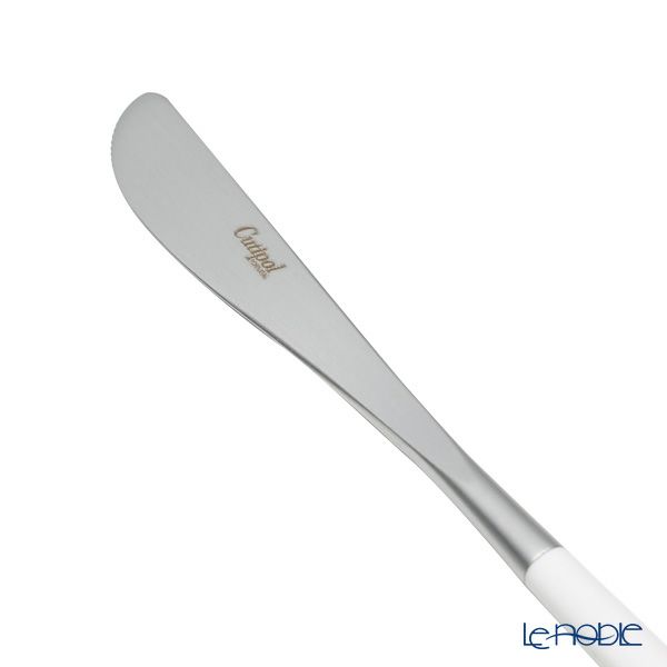 クチポール ミオ MIO ホワイト／シルバー デザートナイフ 20cm マット仕上げ
