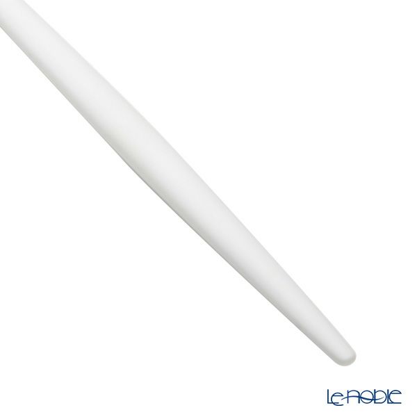 クチポール ミオ MIO ホワイト／シルバー デザートナイフ 20cm マット仕上げ