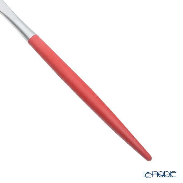 クチポール ゴア GOA レッド／シルバー テーブルナイフ 22cm マット仕上げ