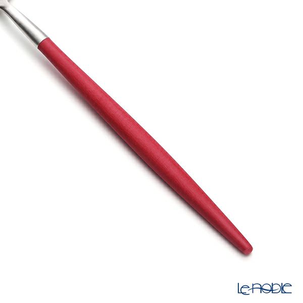 クチポール ゴア GOA レッド／シルバー ペストリーフォーク／ケーキフォーク 17cm マット仕上げ