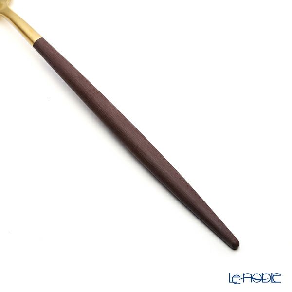 クチポール ゴア GOA ブラウン／ゴールド テーブルフォーク 21.5cm マット仕上げ