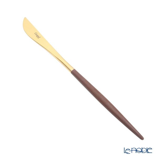 クチポール ゴア GOA ブラウン／ゴールド デザートナイフ 20cm マット仕上げ