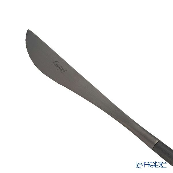 クチポール ゴア GOA ブラック／ブラック テーブルナイフ 22cm マット仕上げ