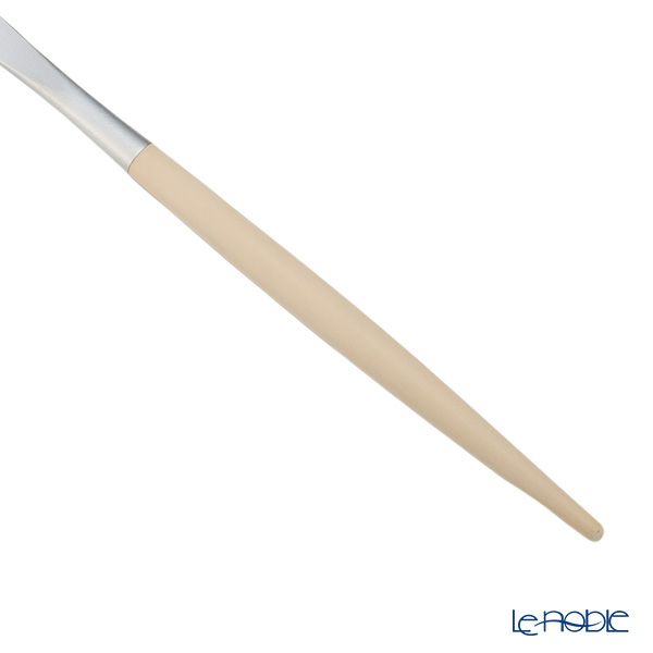 クチポール ゴア GOA アイボリー／シルバー テーブルナイフ 22cm マット仕上げ