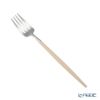 クチポール ゴア GOA アイボリー／シルバー デザートフォーク 18.5cm マット仕上げ