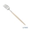 クチポール ゴア GOA アイボリー／シルバー デザートフォーク 18.5cm マット仕上げ