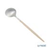 クチポール ゴア GOA アイボリー／シルバー デザートスプーン 18cm マット仕上げ
