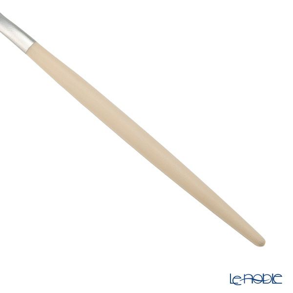 クチポール ゴア GOA アイボリー／シルバー コーヒー／ティースプーン 13cm マット仕上げ