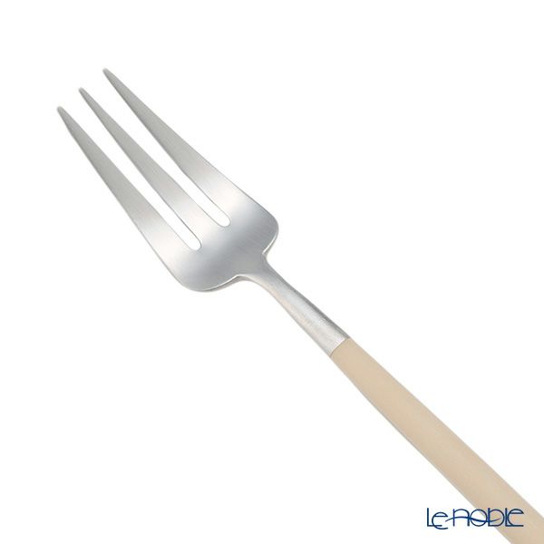 クチポール ゴア GOA アイボリー／シルバー ペストリーフォーク 17cm マット仕上げ