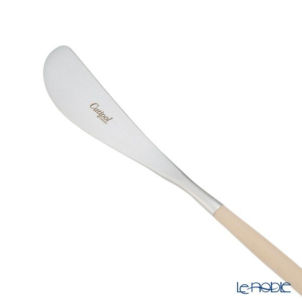 クチポール ゴア GOA アイボリー／シルバー バタースプレッダー 17cmマット仕上げ