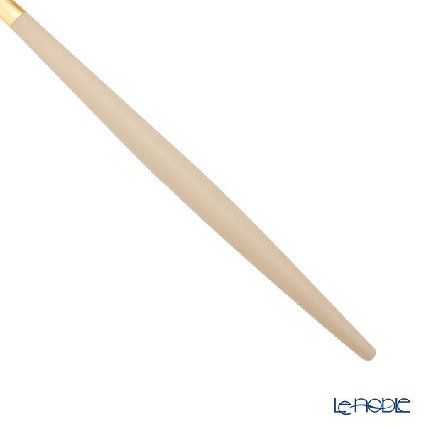 クチポール ゴア GOA アイボリー／ゴールド テーブルフォーク 21.5cm マット仕上げ