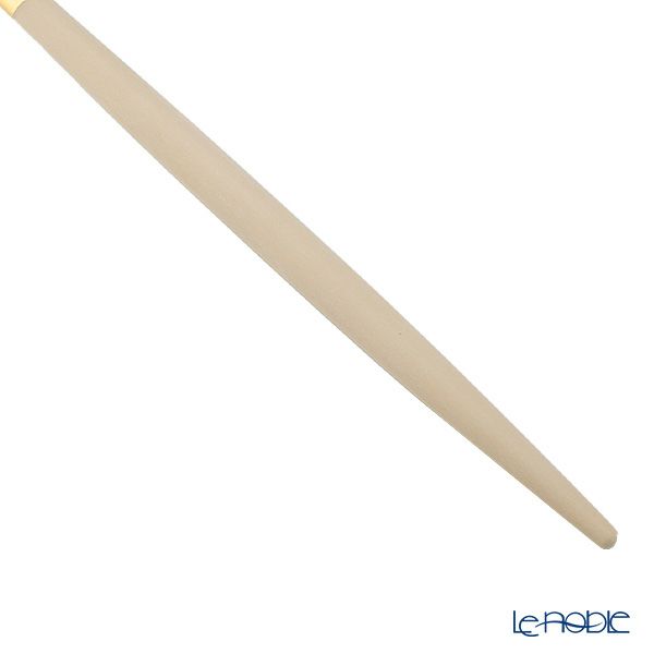 クチポール ゴア GOA アイボリー／ゴールド デザートスプーン 18cm マット仕上げ