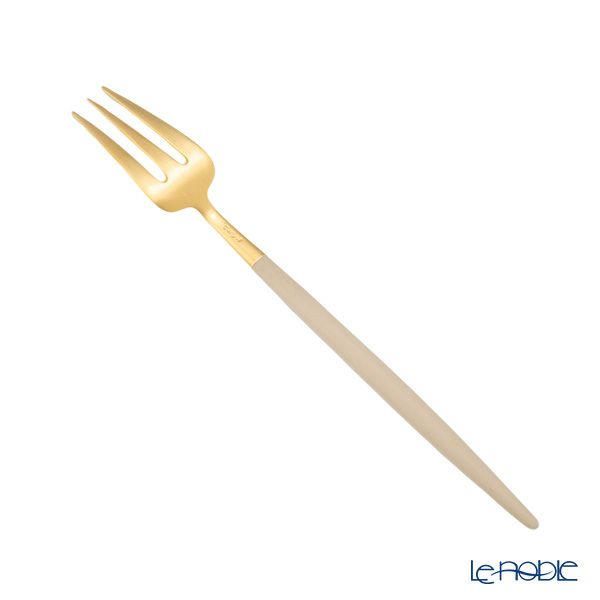 クチポール ゴア GOA アイボリー／ゴールド ペストリーフォーク 17cm マット仕上げ