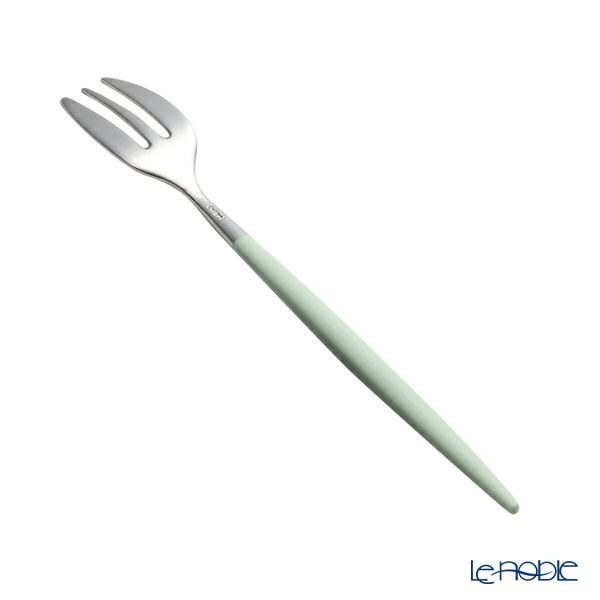 クチポール ミオ MIO セラドン／シルバー ペストリーフォーク 17.5cm マット仕上げ