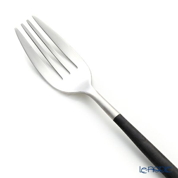 クチポール ミオ MIO ブラック／シルバー テーブルフォーク 21.5cm マット仕上げ