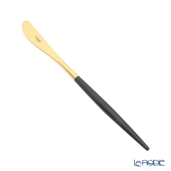 クチポール ミオ MIO ブラック／ゴールド デザートナイフ 20cm マット仕上げ