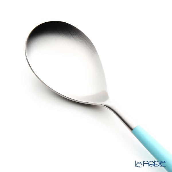 クチポール ミオ MIO ターコイズ／シルバー テーブルスプーン 21cm マット仕上げ