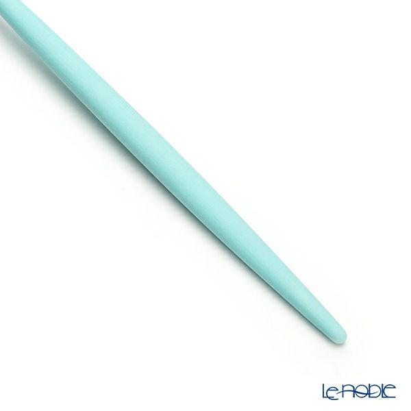 クチポール ミオ MIO ターコイズ／シルバー デザートフォーク マット仕上げ