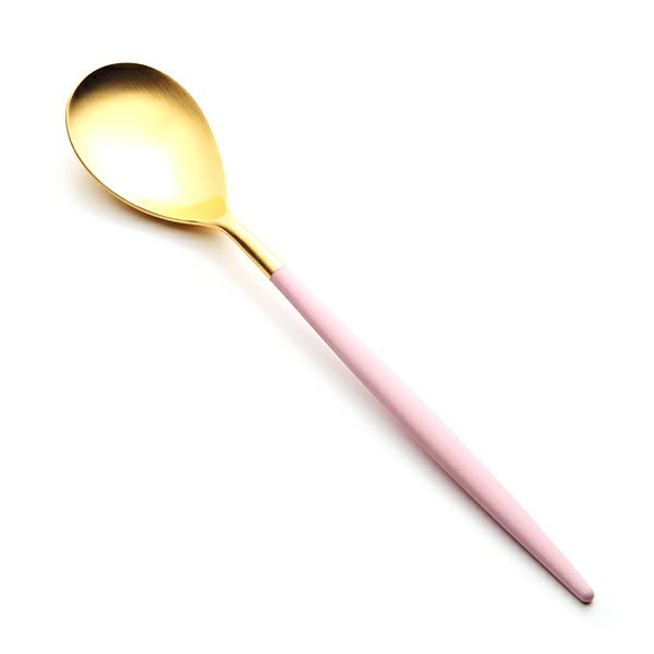 クチポール ミオ MIO ピンク／ゴールド テーブルスプーン 21cm マット仕上げ