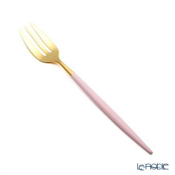 クチポール ミオ MIO ピンク／ゴールド ペストリーフォーク 17.5cm マット仕上げ