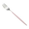 クチポール ミオ MIO ピンク／シルバー テーブルフォーク／ディナーフォーク 21.5cm マット仕上げ