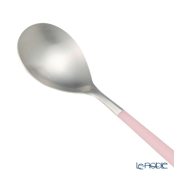 クチポール ミオ MIO ピンク／シルバー テーブルスプーン 21cm マット仕上げ