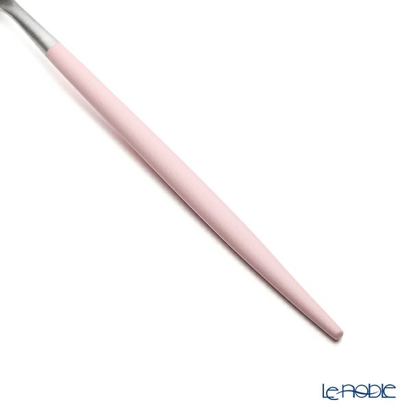 クチポール ミオ MIO ピンク／シルバー デザートスプーン 19cm マット仕上げ