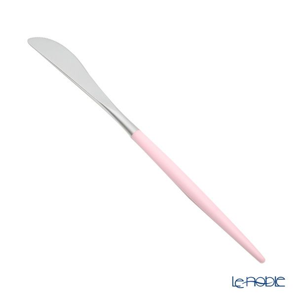 クチポール ミオ MIO ピンク／シルバー デザートナイフ 20cm マット仕上げ