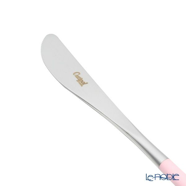 クチポール ミオ MIO ピンク／シルバー デザートナイフ 20cm マット仕上げ