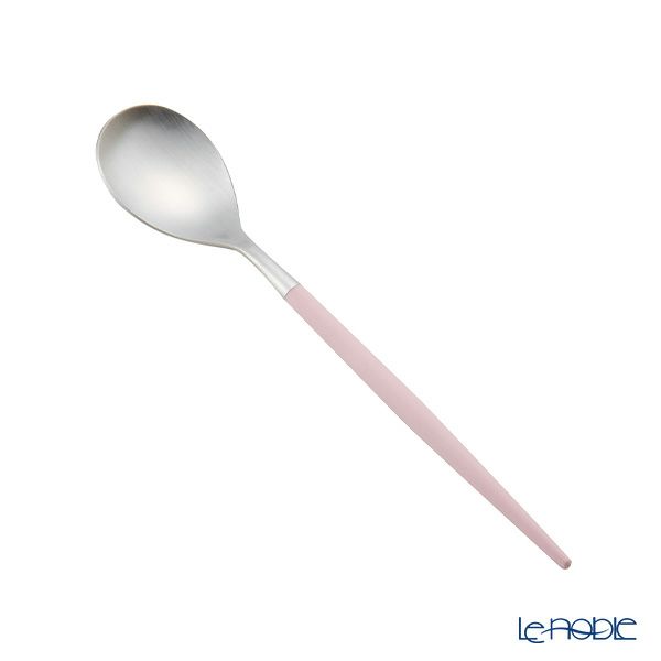 クチポール ミオ MIO ピンク／シルバー コーヒー／ティースプーン 13.5cm マット仕上げ