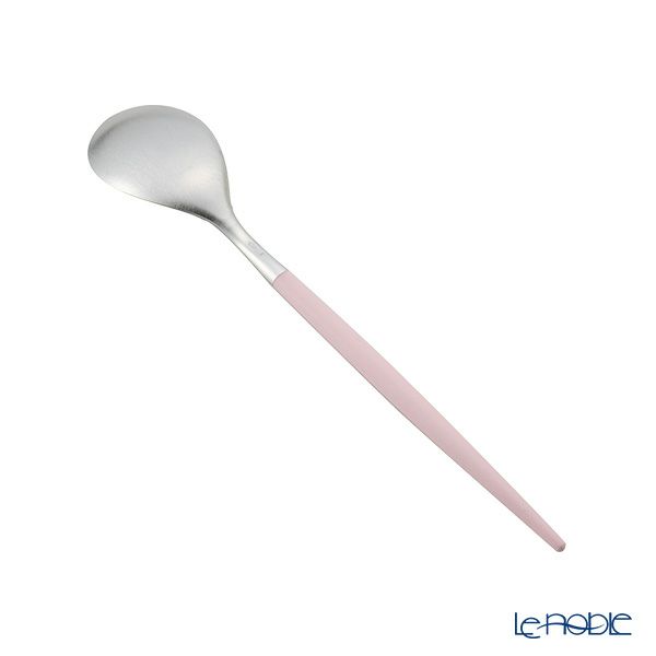 クチポール ミオ MIO ピンク／シルバー コーヒー／ティースプーン 13.5cm マット仕上げ