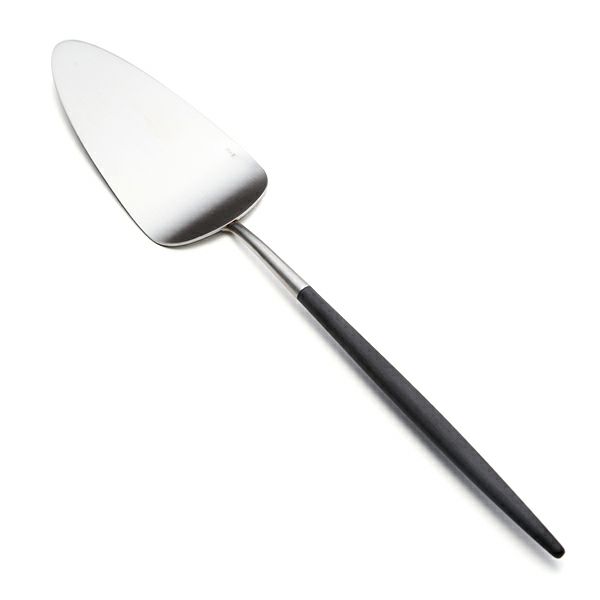 クチポール ゴア GOA ブラック／シルバー ケーキサーバー 27.5cm マット仕上げ