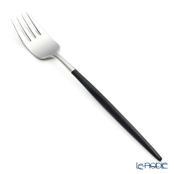 クチポール ナウ NAU ブラック／シルバー テーブルフォーク／ディナーフォーク 21.7cm マット仕上げ