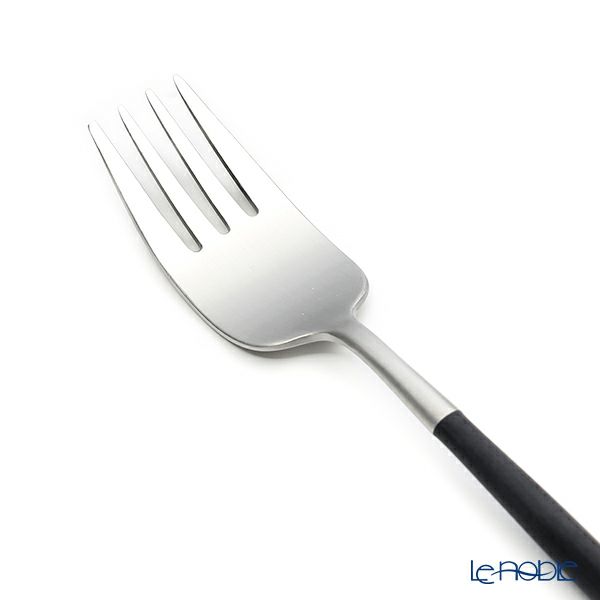 クチポール ナウ NAU ブラック／シルバー テーブルフォーク／ディナーフォーク 21.7cm マット仕上げ