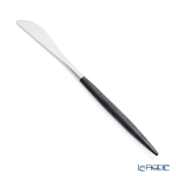 クチポール ナウ NAU ブラック／シルバー デザートナイフ 20cm マット仕上げ