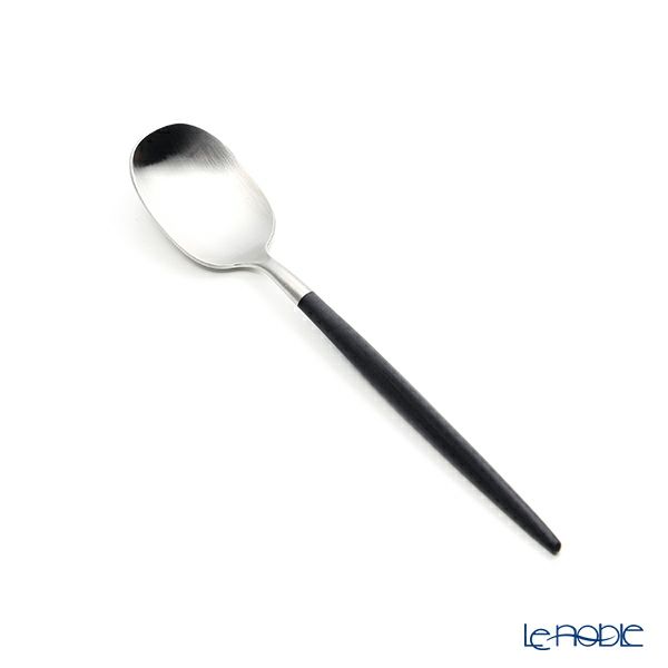クチポール ナウ NAU ブラック／シルバー コーヒー／ティースプーン 13cm マット仕上げ