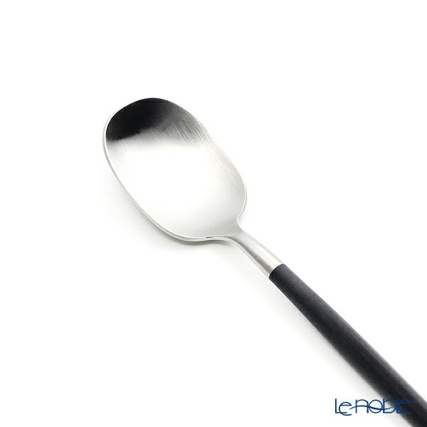 クチポール ナウ NAU ブラック／シルバー コーヒー／ティースプーン 13cm マット仕上げ
