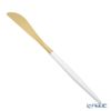クチポール ナウ NAU ホワイト／ゴールド テーブルナイフ 23cm マット仕上げ
