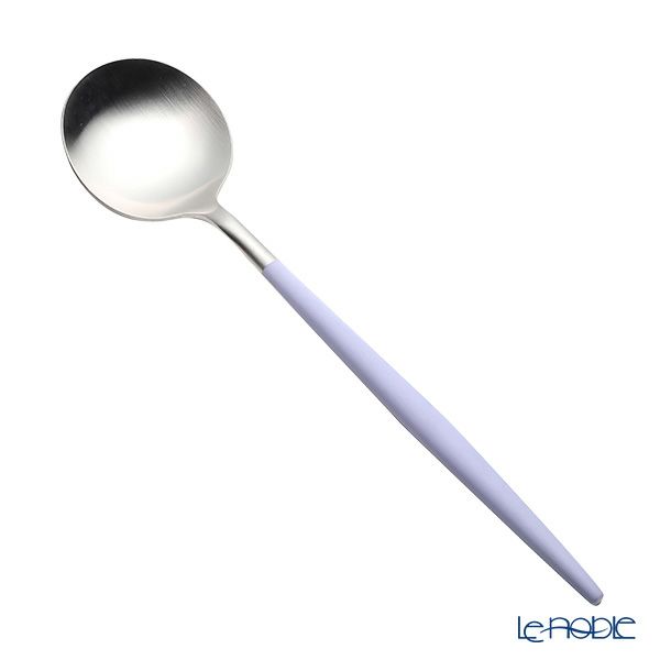 クチポール ゴア GOA バイオレット／シルバー テーブルスプーン 21cm マット仕上げ