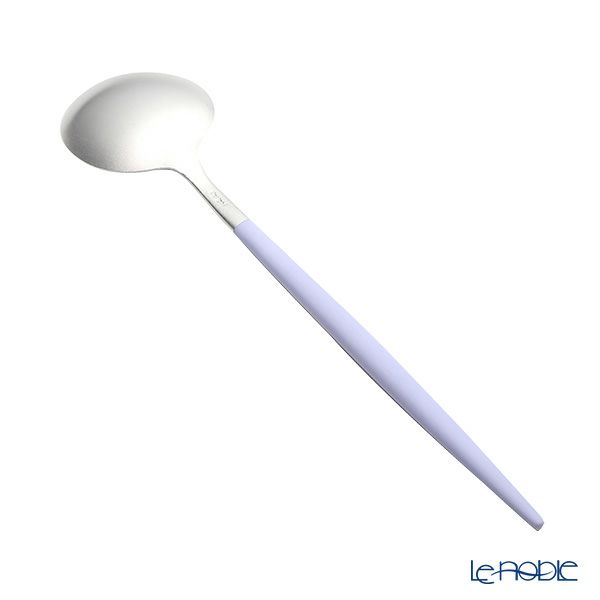 クチポール ゴア GOA バイオレット／シルバー デザートスプーン 18cm マット仕上げ