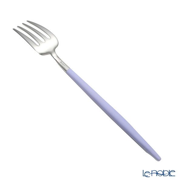 クチポール ゴア GOA バイオレット／シルバー デザートフォーク 18.5cm マット仕上げ