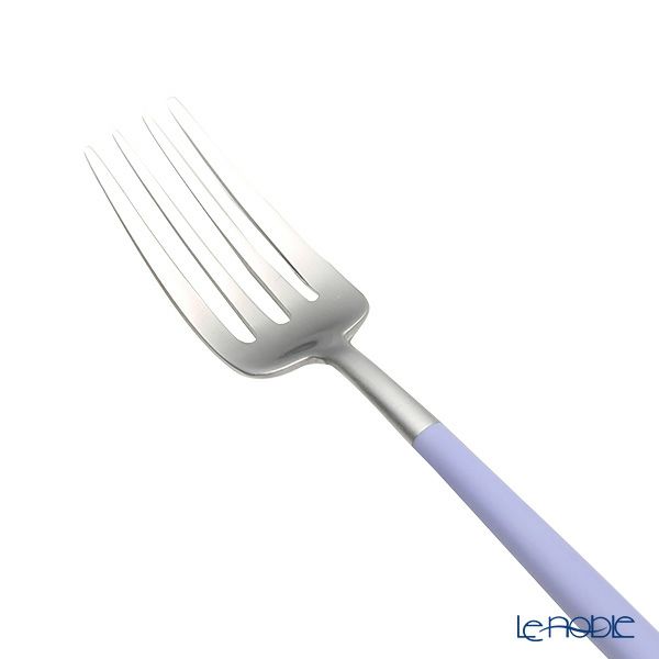 クチポール ゴア GOA バイオレット／シルバー デザートフォーク 18.5cm マット仕上げ