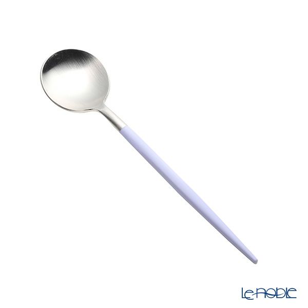 クチポール ゴア GOA バイオレット／シルバー コーヒー／ティースプーン 13cm マット仕上げ