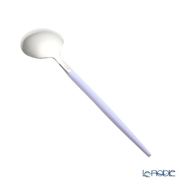 クチポール ゴア GOA バイオレット／シルバー コーヒー／ティースプーン 13cm マット仕上げ