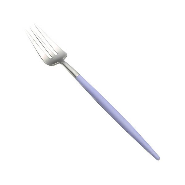 クチポール ゴア GOA バイオレット／シルバー ペストリーフォーク 17cm マット仕上げ