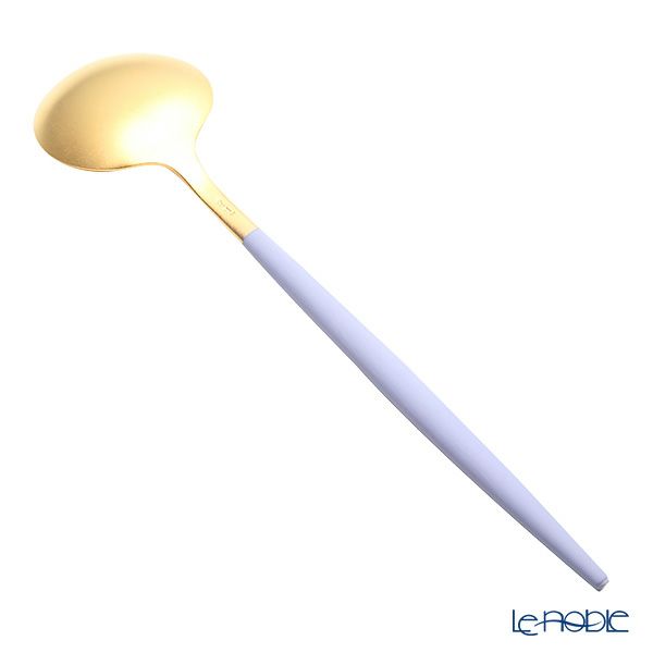 クチポール ゴア GOA バイオレット／ゴールド テーブルスプーン 21cm マット仕上げ