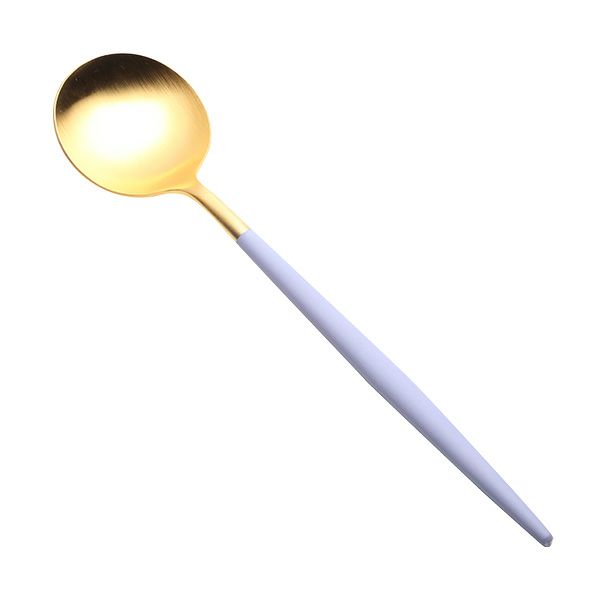 クチポール ゴア GOA バイオレット／ゴールド テーブルスプーン 21cm マット仕上げ